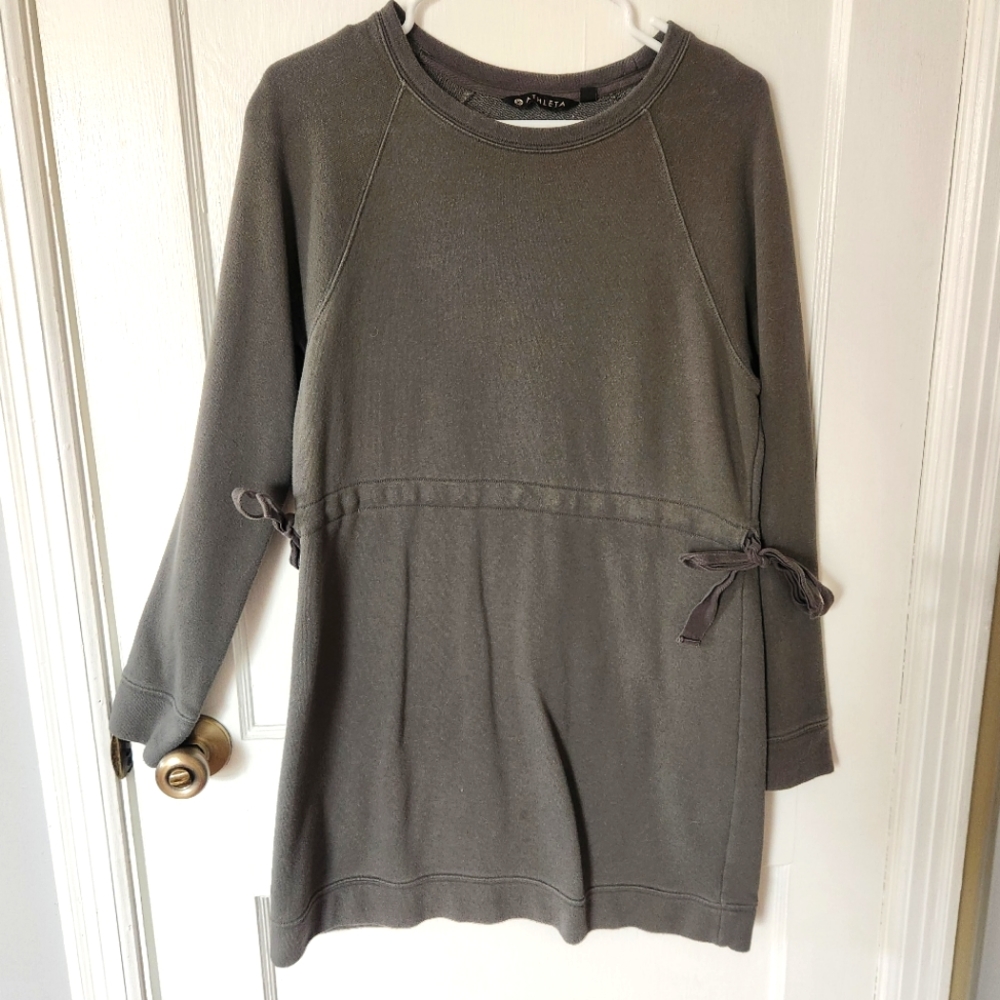 Athleta Women's Cinch Waiste-Tie Sweater Dress